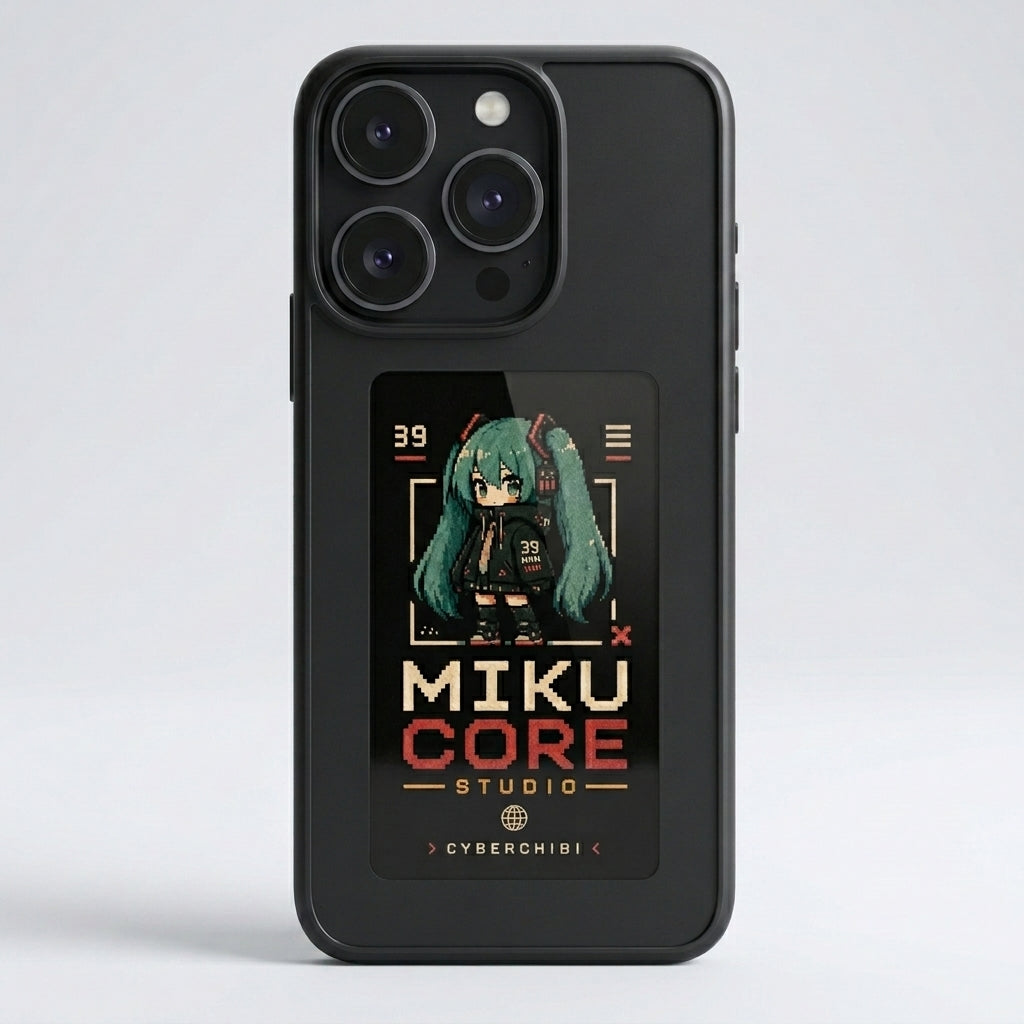 Cyber Chibi Canvas — The Infinite E-Ink Shell